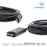 Cablesson 3M USB C (m) to HDMI 2.0 (m) adapter cable 4K@60Hz (UHD Thunderbolt 3) Compatible with iMac 2017, Macbook Pro 2016/17, Samsung Galaxy S9/8 Plus, Huawei P20 Mate 10, Lenovo Yoga 900 - Black