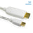 2 Pack Mini DP to HDMI Male Cable (2m) Bundled single items