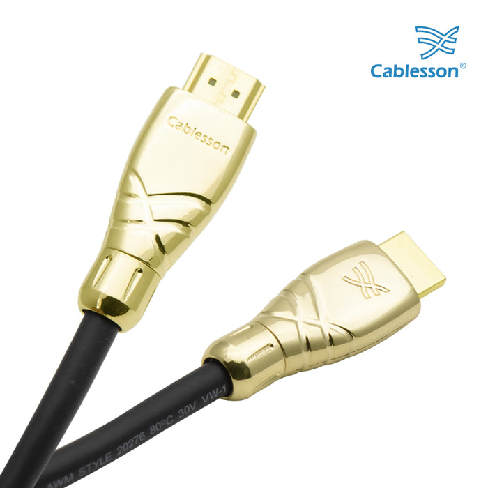 Maestro 3m Ultra Advanced High Speed HDMI Cable with Ethernet - Gold