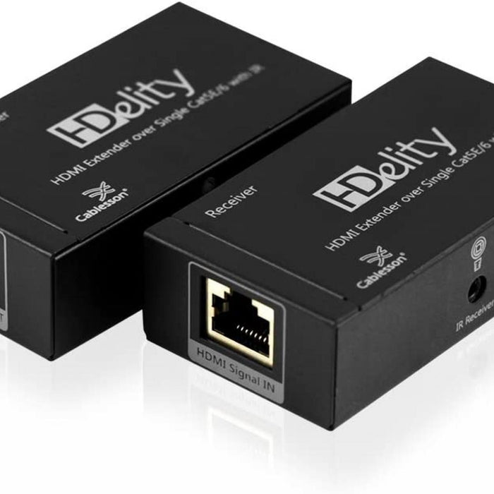 HDelity HDMI Extender over Single CAT5e/6 with IR