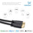 Cablesson Mini DisplayPort to HDMI Adatper (Female) and Basic 2m High Speed HDMI Cable