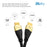 Cablesson 1X4 HDMI 2.0 Splitter WITH EDID (18G) v2 and 3 Pack Ivuna Advanced Premium Certified HDMI Cable 2.0 - 3m and 2 Pack Ivuna Advanced Premium Certified HDMI Cable 2.0 - 1m