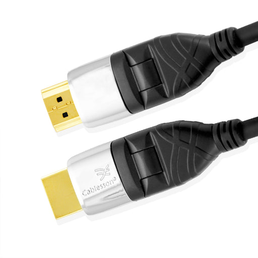 Cablesson Ivuna Flex Plus 2m High Speed HDMI Cable - Black - hdmicouk