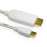Cablesson 3m Mini Display Port to HDMI Cable White - hdmicouk