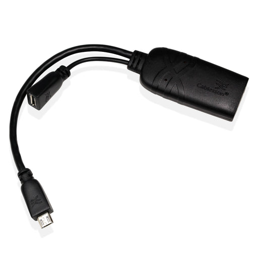 Cablesson Micro USB MHL to HDMI Adapter HDTV AV cable - Black - hdmicouk
