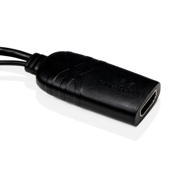 Cablesson Micro USB MHL to HDMI Adapter HDTV AV cable - Black - hdmicouk