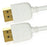 Cablesson Mackuna Slim Flex 0.5m High Speed HDMI Cable (HDMI Type A, HDMI 2.1/2.0b/2.0a/2.0/1.4) - 4K, 3D, UHD, ARC, Full HD, Ultra HD, 2160p, HDR - **Ultra Slim Design** -White - hdmicouk