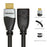 Cablesson Ivuna 2m High Speed HDMI Extension Cable - Black - hdmicouk