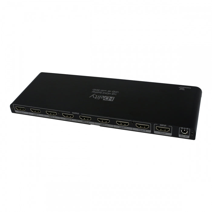 Cablesson 1X8 HDMI 2.0 Splitter WITH EDID -Active amplifier - hdmicouk