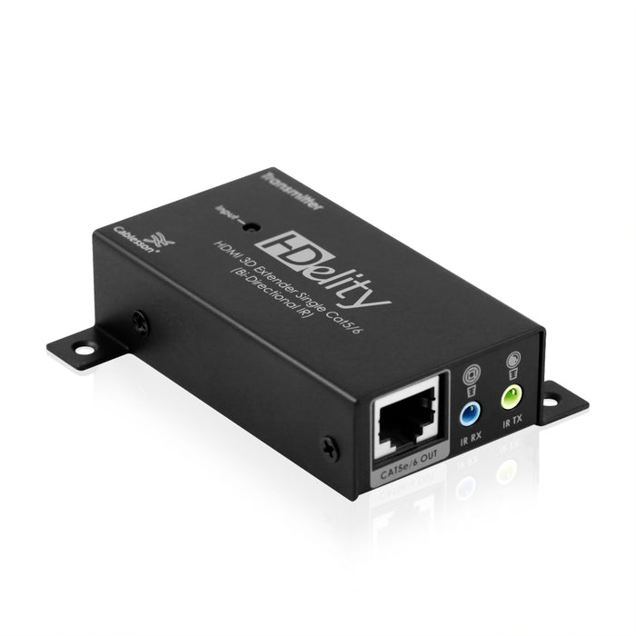 Cablesson HDElity HDMI 3D Extender Single Cat5 Directional IR -Black - hdmicouk