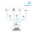Cablesson 3m Cat5 Ethernet LAN cable 5 Pack with Cable Ties - hdmicouk