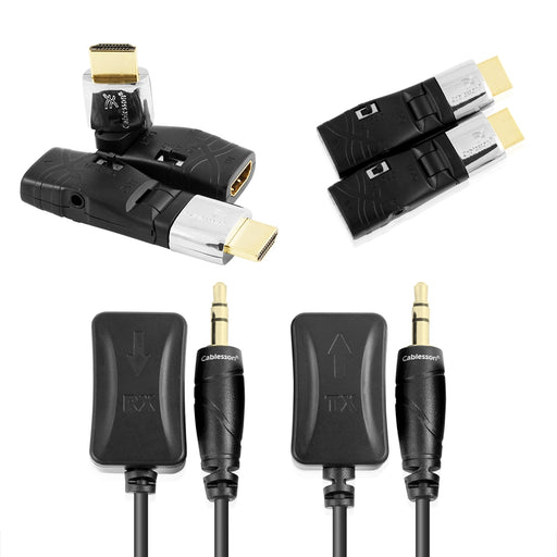 Cablesson Ivuna Flex IR Adapter kit with remote control - hdmicouk