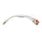 XO Aux Audio 3.5mm Male Plug to 2 RCA Female Jack Stereo Y Cable - 3.5mm Y Splitter - White- 20cm - Headset splitter - hdmicouk