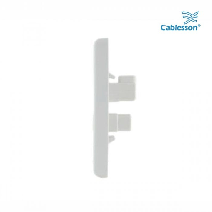 Cablesson HDMI Wall-Face Plate Dual Connector - S/A / White Standard Size Face Plate / Supports all HDMI versions up to 1.4a / 2.0 with high speed Ethernet / SKY HD, Blu-ray, 3DTV, 1080p / 24k Gold Plated Connector - hdmicouk