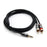 XO 5m 3.5 jack to RCA Male to Male lead Stereo Audio Cable - Black - hdmicouk