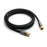 XO 2m Male plug to Female socket TV Aerial RG6 Coaxial Cable Antenna Cable - Black - hdmicouk