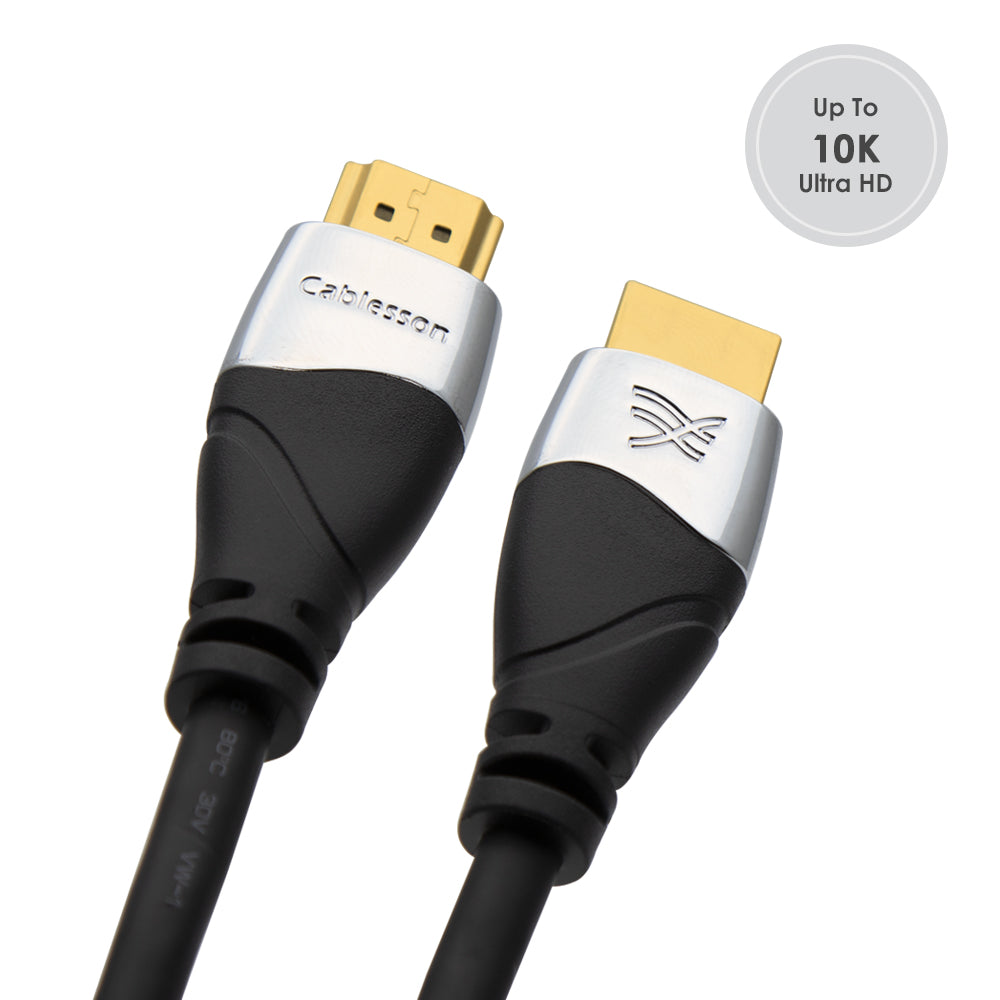 Ivuna Advanced HDMI 2.1 Cable - Male to Male | 0.5m-2m - Black