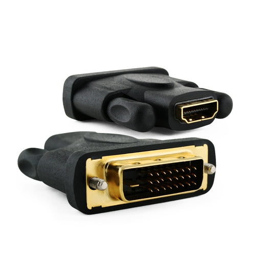Cablesson HDMI Female to DVI / DVI-D Male Adapter / Converter - Black - Gold Plated - hdmicouk