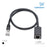 Cablesson 2m Cat6 Ethernet LAN cable RJ45 Connector Black - hdmicouk