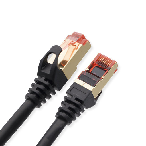 Cablesson 1m Ethernet Cable Cat7 LAN Cable With RJ45 - Black - hdmicouk