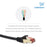 Cablesson 20m Ethernet Cable Cat7 LAN Cable With RJ45 - Black - hdmicouk