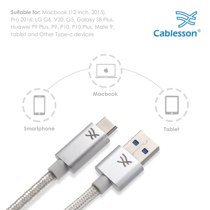 Cablesson Maestro 1.5 USB C to USB A Cable - hdmicouk
