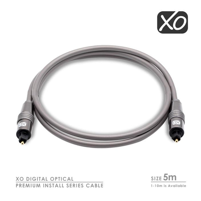 XO Premium Install Optical TOSLINK Digital Audio SPDIF Cable - hdmicouk