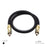 XO 2m Optical TOSLINK Digital Audio SPDIF Cable - Black - hdmicouk