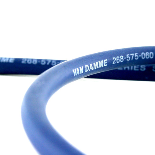 Van Damme Professional Studio Grade Twin-Axial Speaker Cable - 1M - Blue - hdmicouk
