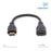 Cablesson Basic 1m High Speed HDMI Extension Cable - Black - hdmicouk