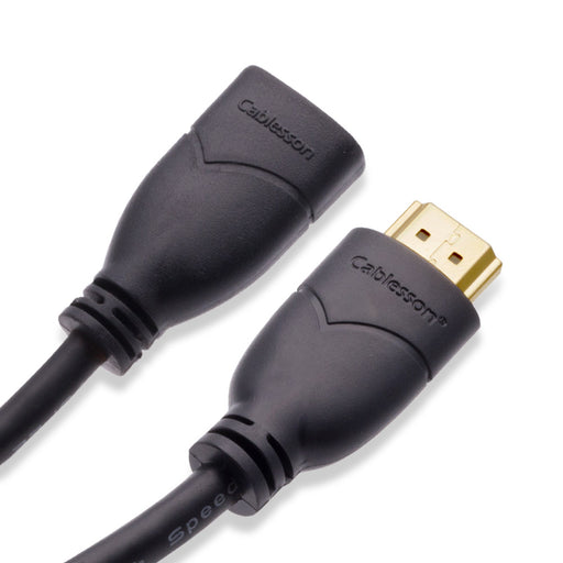 Cablesson Basic 3m High Speed HDMI Extension Cable - Black - hdmicouk