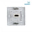 Cablesson HDMI Wall Plate Dual Connector 100/100 - White - hdmicouk