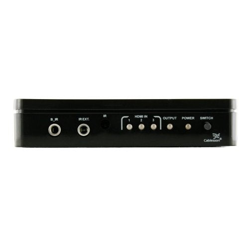 Cablesson Basic 3 Port HDMI SWITCH Hub Box - hdmicouk