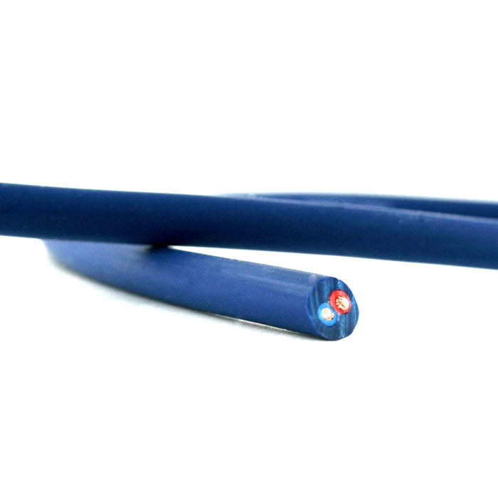 Van Damme Professional Blue Series Studio Grade 2 x 0.75 mm (2 core) Twin-Axial Speaker Cable 268-575-060 9 Metre / 9M - hdmicouk
