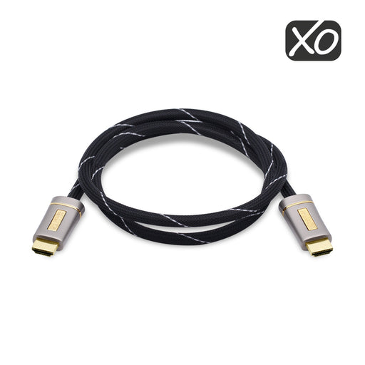 XO Platinum 15m High Speed HDMI Cable - Silver - hdmicouk