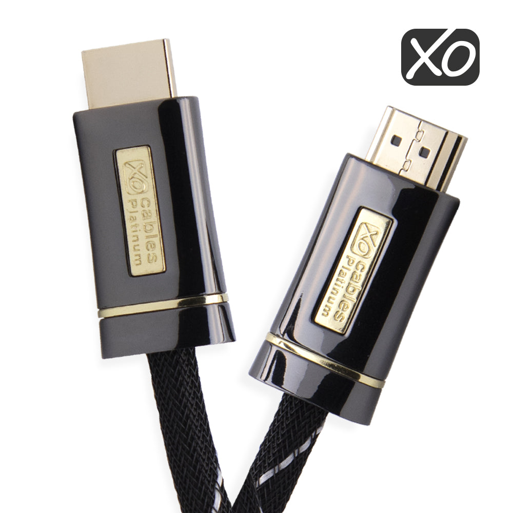 XO Platinum 10m High-Speed HDMI Cable - Black - hdmicouk