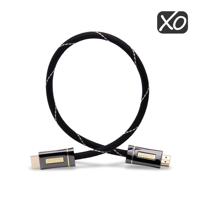 XO Platinum 18m High Speed HDMI Cable - Black - hdmicouk