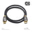 XO Platinum PRO GOLD 1m High Speed HDMI Cable - Black - hdmicouk