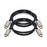 2 Pack of HDMI cables (1.5m) (XO)