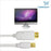 Cablesson 2 Pack Mini DP to HDMI Male Cable - 1m