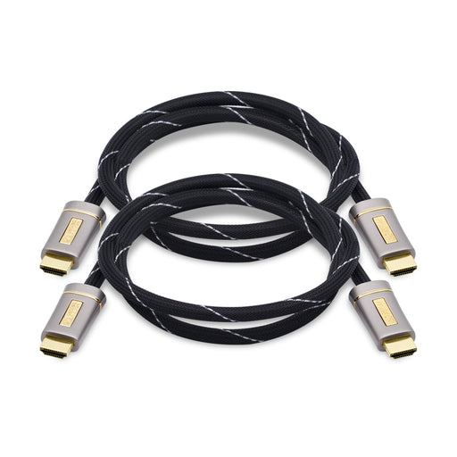 2 Pack of HDMI cables (1m) (XO)