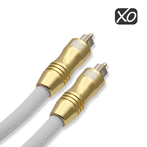 XO 2 Pack of Toslink Optical Cables - 1m