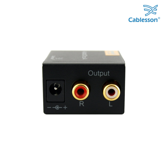 Cablesson 2 Pack Digital to Analogue Audio Converter