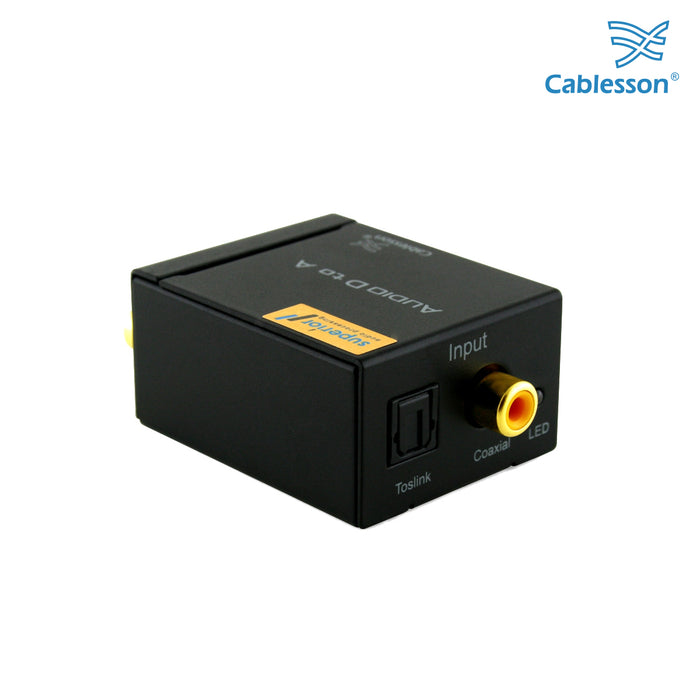 Cablesson 2 Pack Digital to Analogue Audio Converter