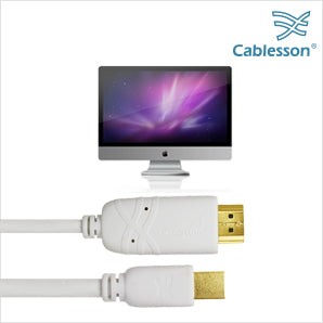 Cablesson 2 Pack Mini DP to HDMI Male Cable - 2m