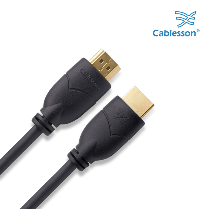 Cablesson Basic HDMI 2.0 Cable 8m - Male to Male - 2 Pack