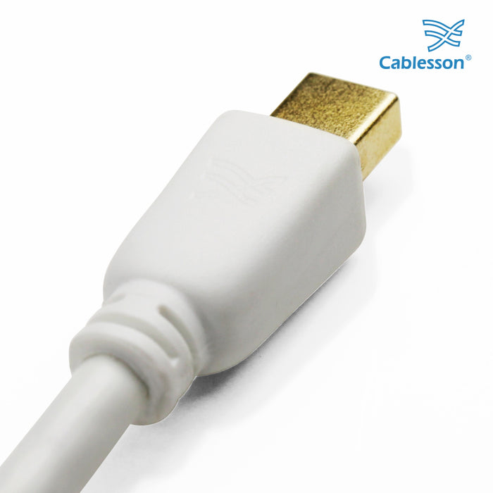 Cablesson Mini DisplayPort to HDMI Male Cable 3m - 2 Pack