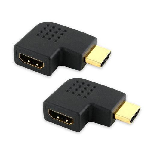 2 Pack Cablesson Vertical Flat Left 270 Degree HDMI Adapter