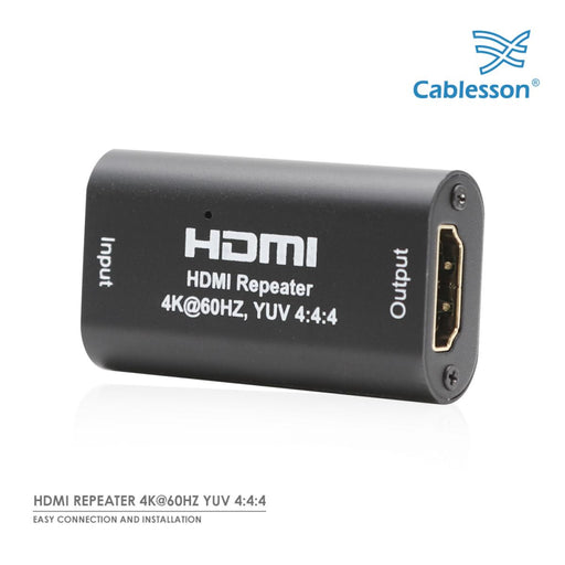 Cablesson HDMI 2.0 Repeater - 4K@60HZ YUV 4:4:4