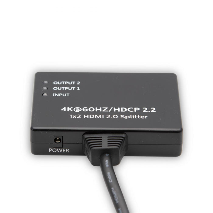 Cablesson - 1x2 HDMI 2.0 Splitter HDCP 2.2 (PIGTAIL)